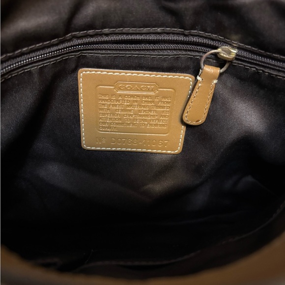 Coach Brown and Tan Women's Bag - Picture 6 of 6